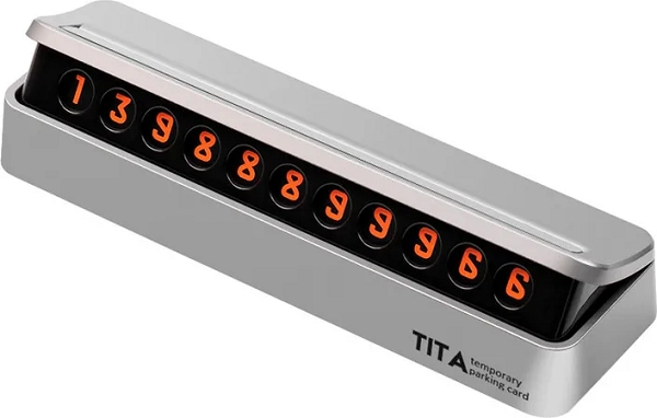 Xiaomi Парковочная карта Xiaomi Bcase TITA Temporary Parking Card Silver
