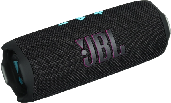 Аудио колонка JBL Flip 7 черно-голубая