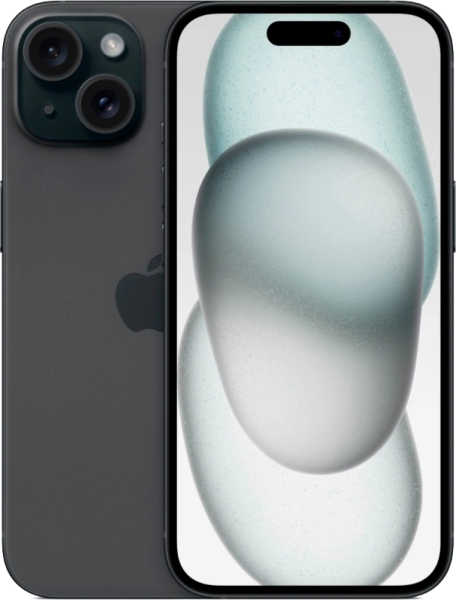 Смартфон Apple iPhone 15 128Gb черный