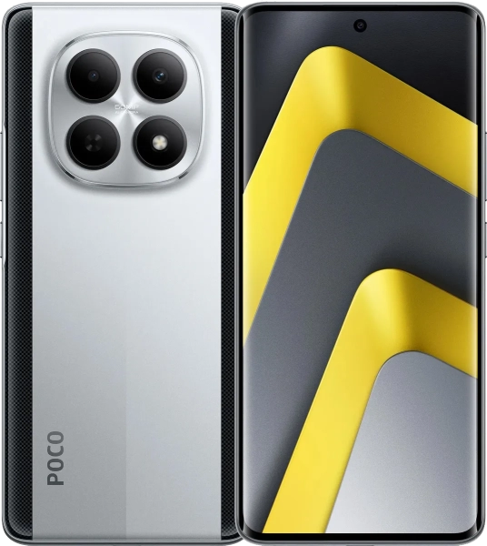 Смартфон Xiaomi Poco M8 8GB / 256GB Серебристый Global