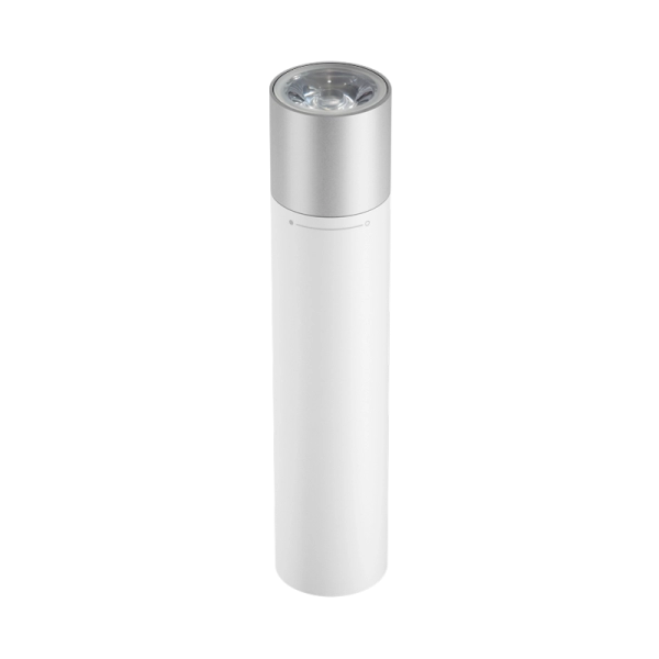 Внешний аккумулятор Xiaomi Mi Power Bank Flashlight 3250 мАч, серебристый