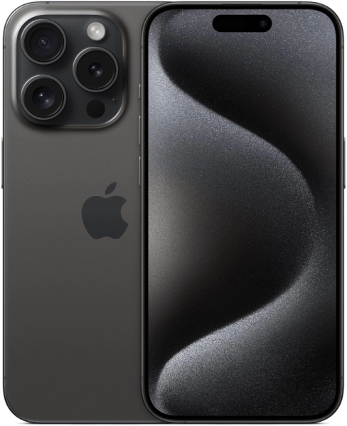 Смартфон Apple iPhone 15 Pro 256Gb черный титан