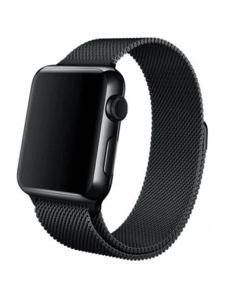 Ремешок Миланская петля для Apple Watch 42мм, черный