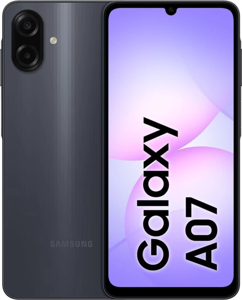 Смартфон Samsung Galaxy A07 4GB / 128GB черный Global