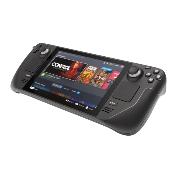 Игровая приставка Valve Steam Deck OLED 1Tb SSD, черный уценка 