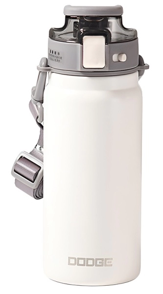 Термос Dodge Insulated Bottle 600ml DB-22653 белый