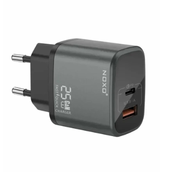 Noxo 25W 2C+1U Super Fast Charging Universal Travel Adapte UN-N3