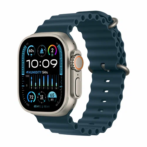 Ремешок Ocean band для Apple Watch 42/44/45/49mm синий космос