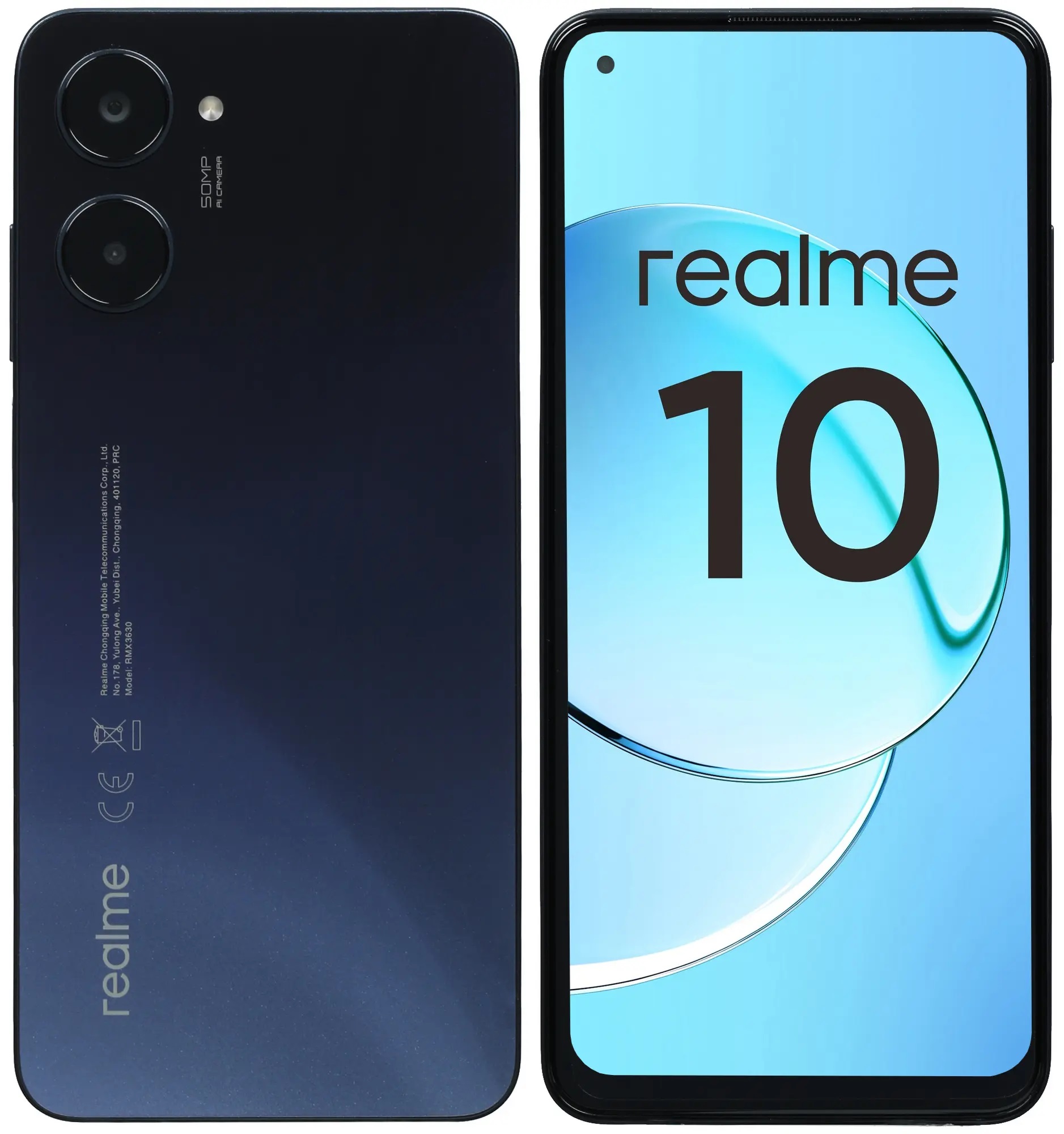 Черные смартфоны realme