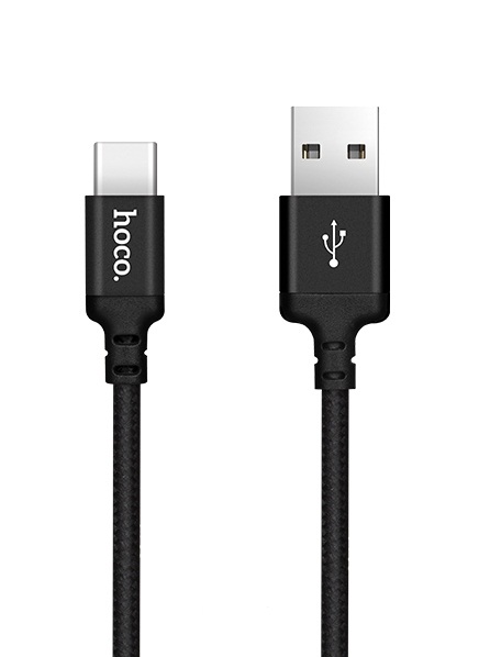 Кабель USB-Type-C Hoco X14 2m (черный)