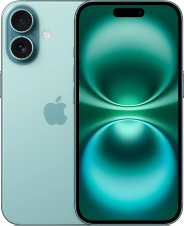 Смартфон Apple iPhone 16 Plus 128Gb бирюзовый