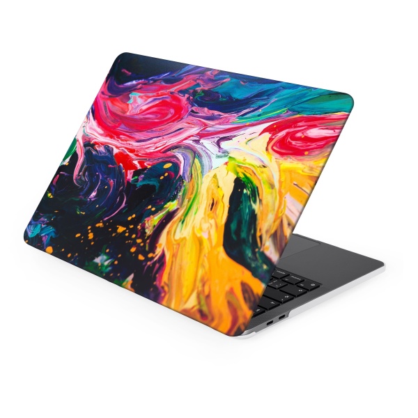 Чехол накладка для Macbook Air 13.6" 2022 (A2681) Gurdini с рисунком "акварель"