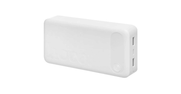 Внешний аккумулятор Hoco J154A 20000 mAh 2USB+1Type-C 3.0A 22.5W (белый)