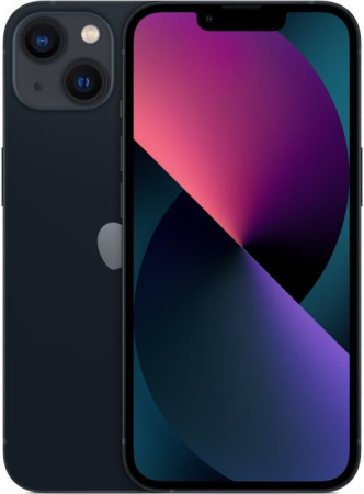 Смартфон Apple iPhone 13 256Gb темная ночь