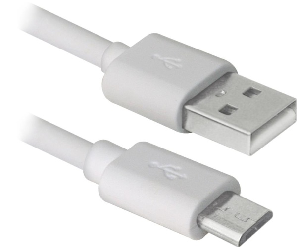 Кабель Micro USB 1m (белый)