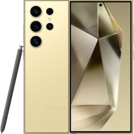 Смартфон Samsung Galaxy S24 Ultra (SM-S928B/DS) 12/256 ГБ, желтый