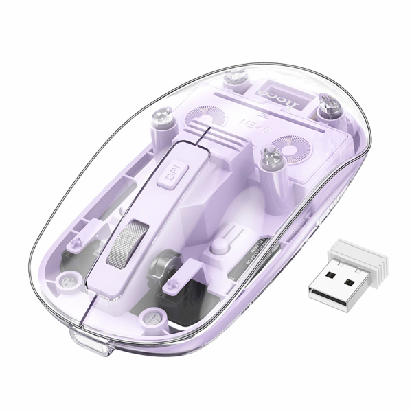 Беспроводная мышь Hoco GM29 G2.4 (Romantic Purple)