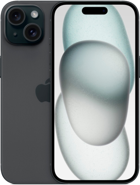 Смартфон Уценка Apple iPhone 15 256Gb черный 