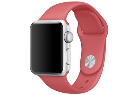 Силиконовый ремешок для Apple Watch 38/40 мм, Камелия