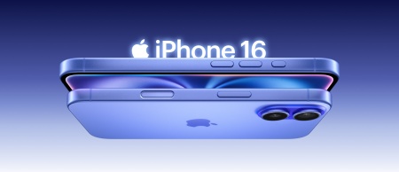 Смартфон Apple iPhone 16 128Gb ультрамарин