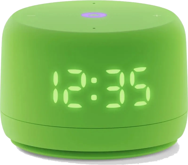 Умная колонка Яндекс.Станция Лайт2 с часами, зеленый 
