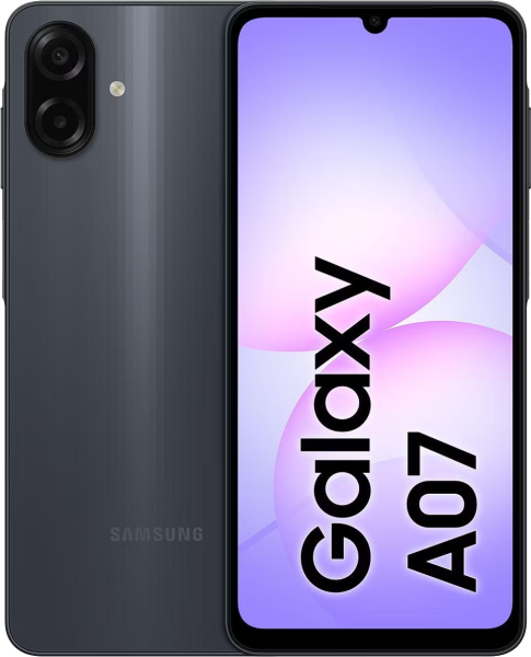 Смартфон Samsung Galaxy A07 6GB / 128GB черный Global