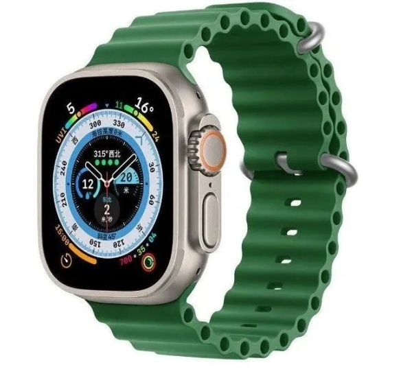 Ремешок Ocean band для Apple Watch 38/40/41mm зелёный