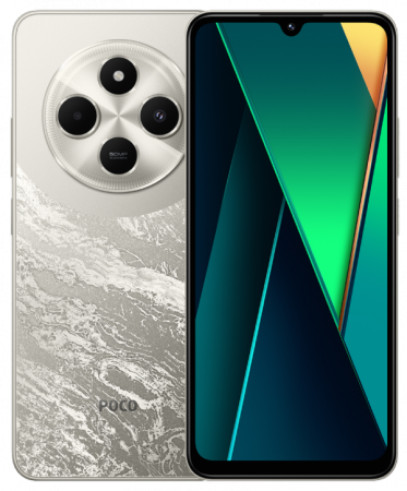 Смартфон Xiaomi Poco C75 8/256 RU, золотой