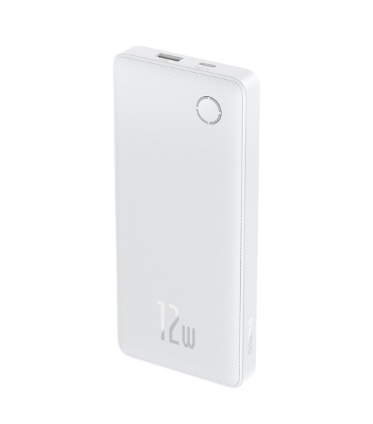 Внешний аккумулятор Baseus Airpow Lite 10000 mAh 15W, белый