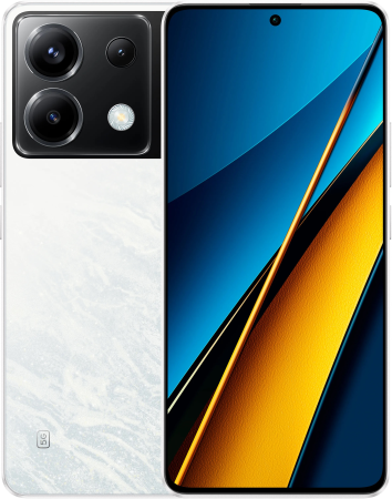 Смартфон Xiaomi Poco X6 5G 12/256 Gb RU, белый