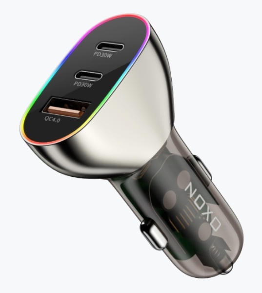 Noxo 85W PD30W+QC4.0 Super Fast Car Charger CCN-4