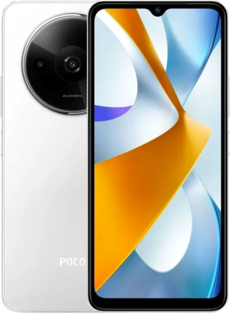 Смартфон Xiaomi Poco C61 4/128 RU, белый