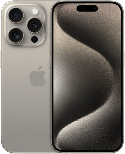 Смартфон Apple iPhone 15 Pro 8GB / 256GB натуральный титан