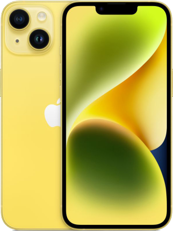 Смартфон Apple iPhone 14 128 ГБ желтый