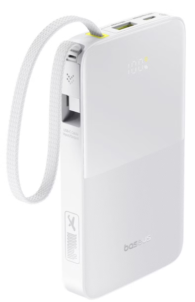 Внешний аккумулятор Baseus EnerFill FC51 Bipow2 Pro 10000 mAh, белый