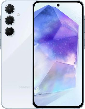 Смартфон Samsung Galaxy A55 5G (SM-A556E/DS) 8/128 ГБ, Голубой