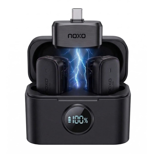 Noxo Wireless Microphone 4in1 (Two mics) MC-N4