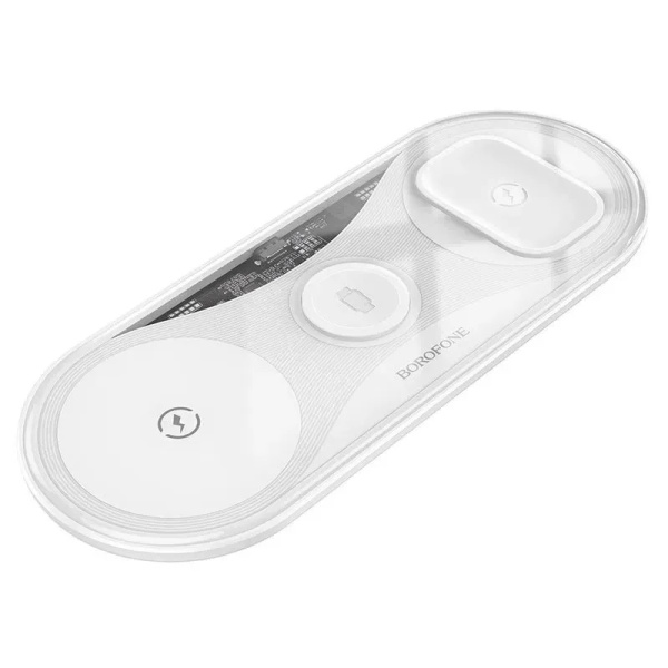 Беспроводное зарядное устройство Borofone BQ19 (белое)