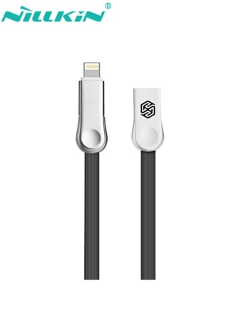 Кабель 8 pin+Micro USB Nillkin Plus 1m (серый)