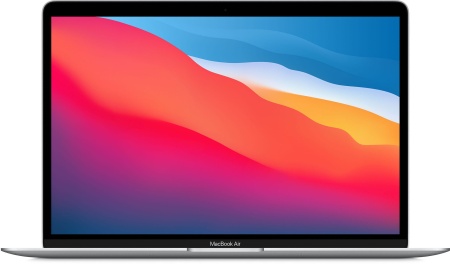 Ноутбук Apple Macbook Air 13 Late 2020 2560x1600, Apple M1 3.2 ГГц, RAM 8 ГБ, SSD 256 ГБ, MGN93, серебристый