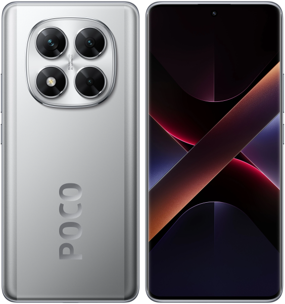 Смартфон Xiaomi Poco X7 5G 8GB / 256GB Серебристый RU