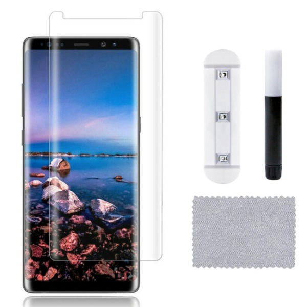 Защитное стекло UV GLASS Full Screen для Samsung Note 8 (прозрачное)