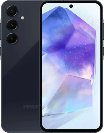 Смартфон Samsung Galaxy A55 5G (SM-A556E/DS) 8/128 ГБ, Тёмно-синий