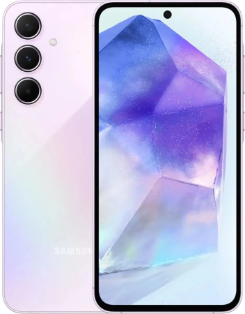 Смартфон Samsung Galaxy A55 5G (SM-A556E/DS) 8/256 ГБ, Сиреневый 