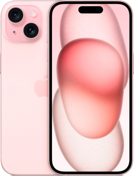 Смартфон Apple iPhone 15 128GB розовый