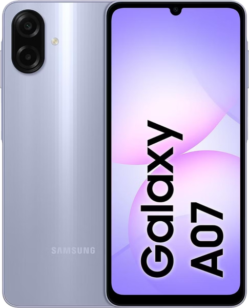 Смартфон Samsung Galaxy A07 4GB / 128GB Фиолетовый Global