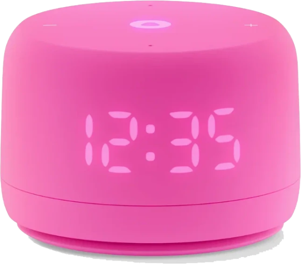 Умная колонка Яндекс.Станция Лайт2 с часами, розовый