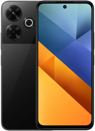 Смартфон Xiaomi Poco M6 6/128 RU, черный