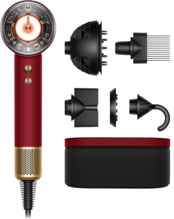 Фен Dyson Supersonic Nural HD16 Red Velvet/Gold