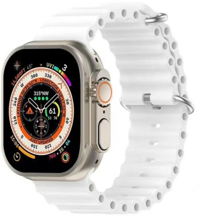 Ремешок Ocean band для Apple Watch 38/40/41mm белый